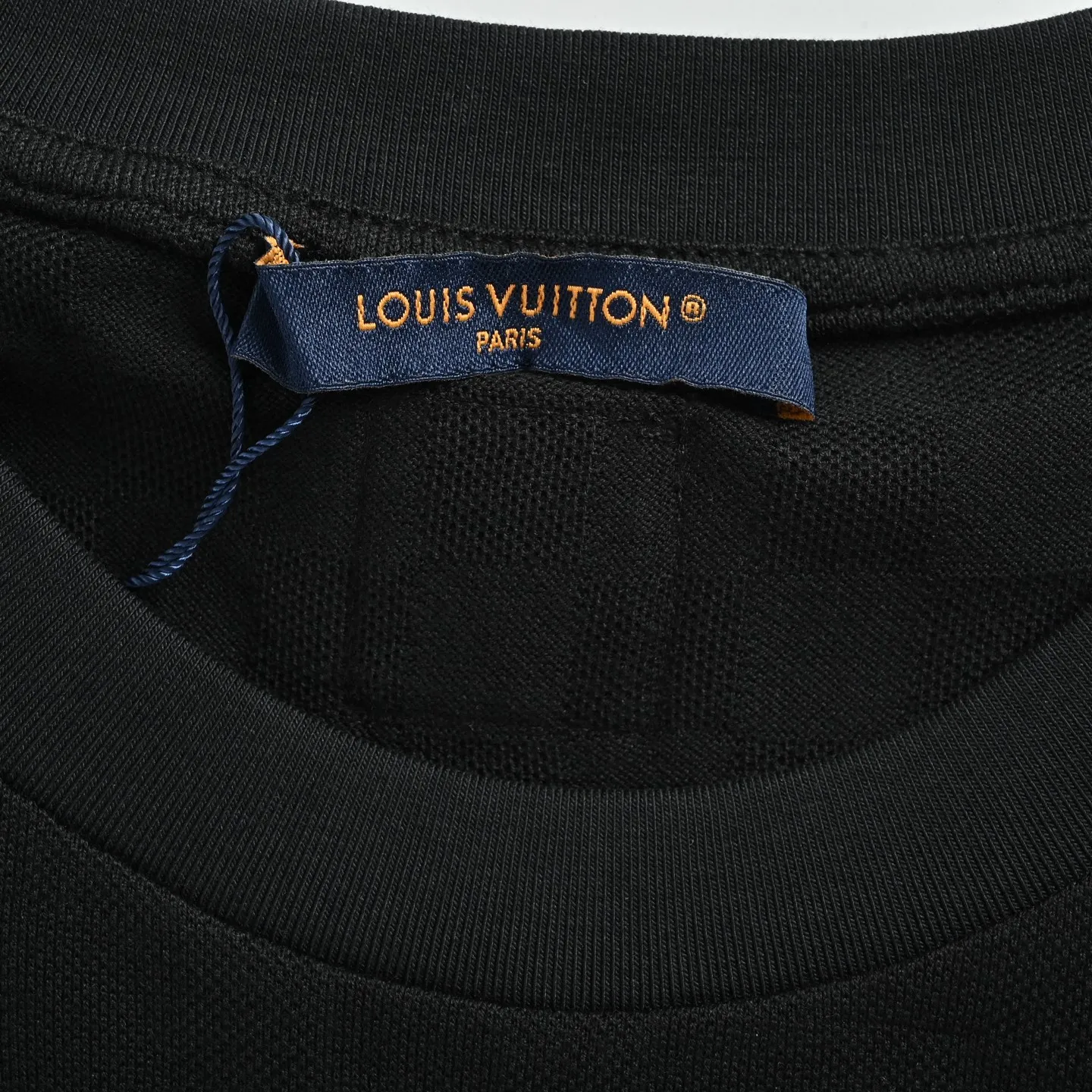 Louis Vuitton/Louis Vuitton floral embroidered checkerboard short sleeves